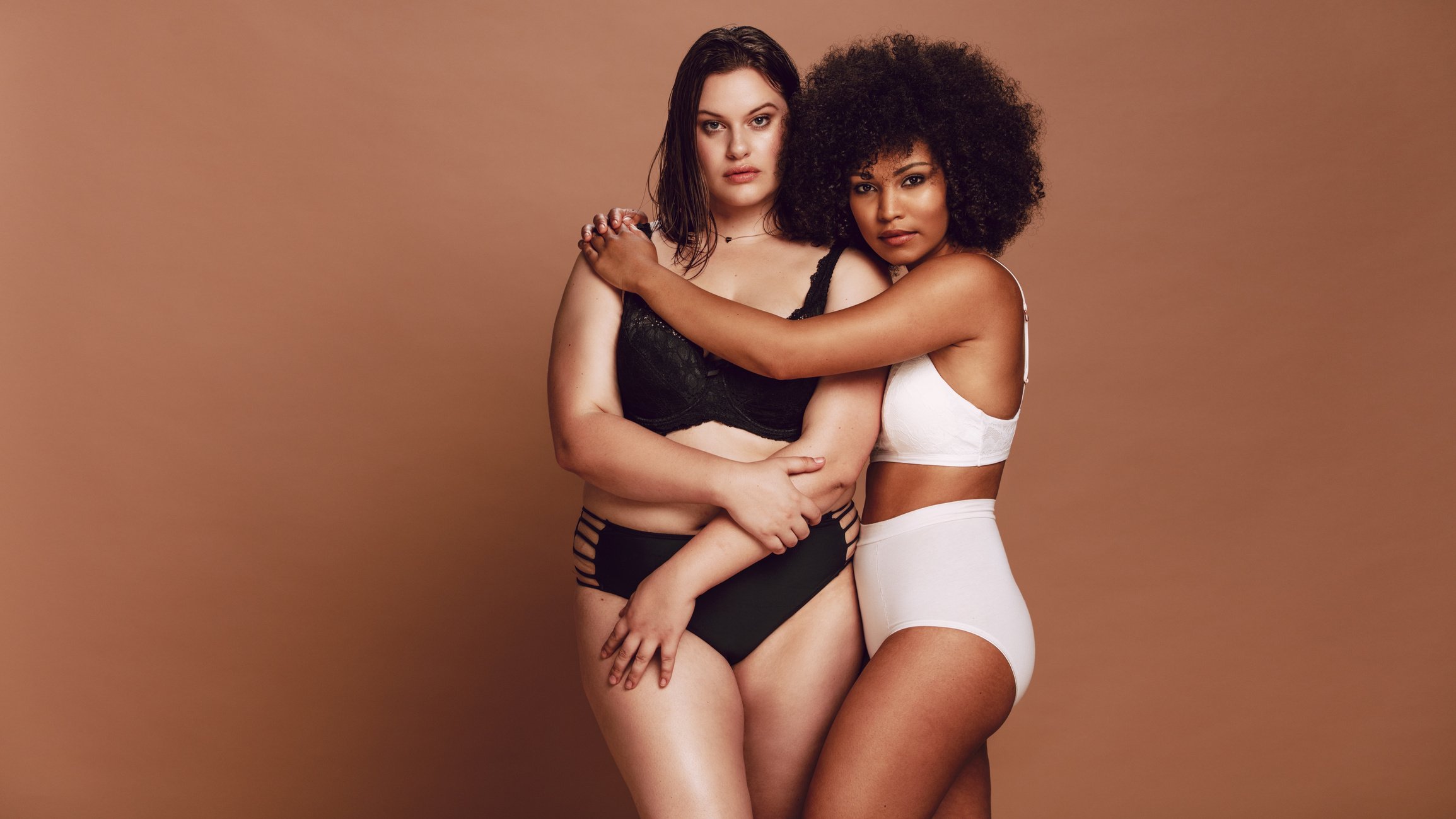 Diverse Women in Undergarments 